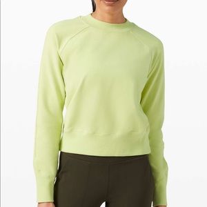 Lululemon Ready to Roll Crew Sweater / Lemon Vibe (Yellow/Light Lime) / Size 12